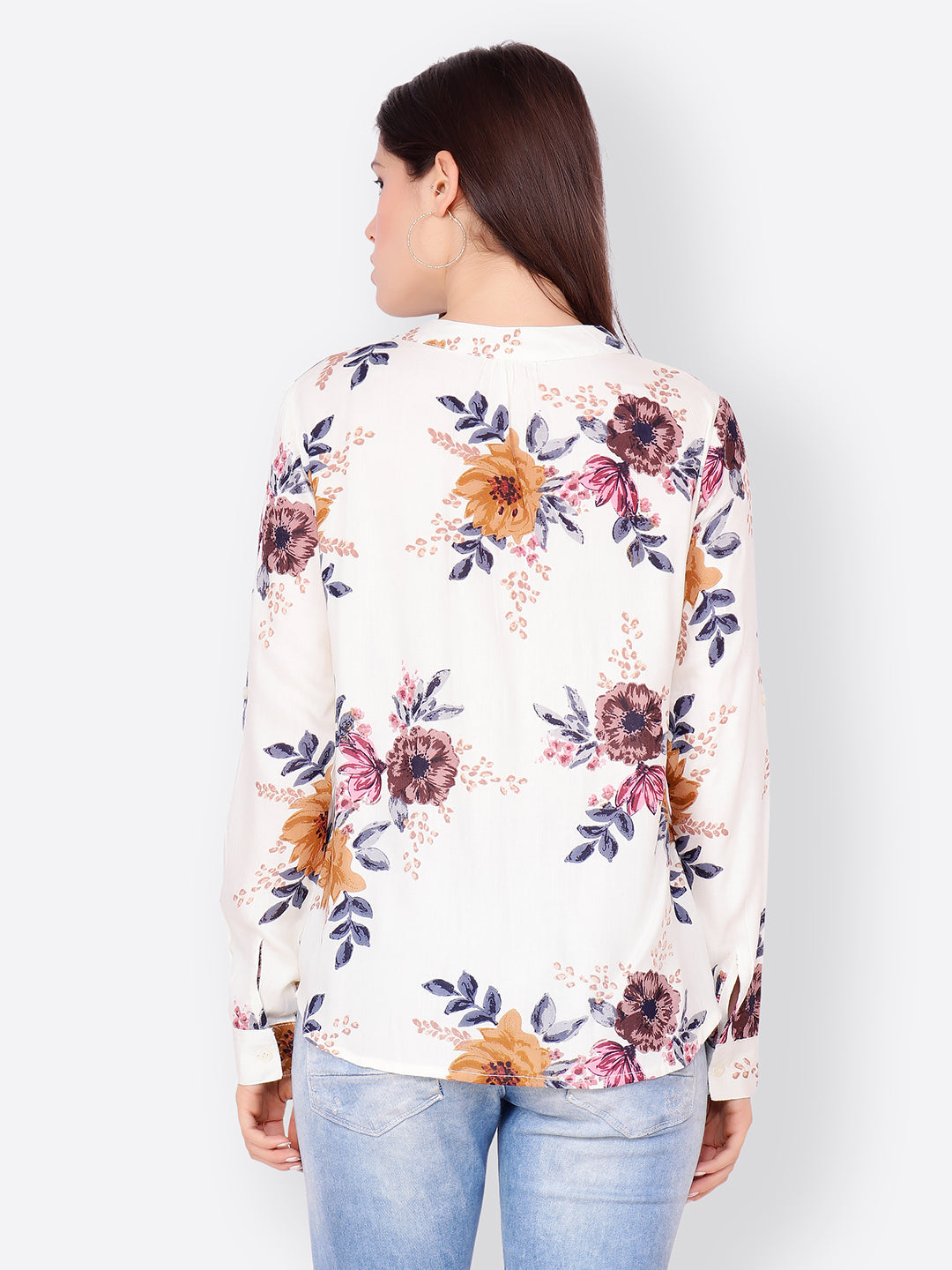 SCORPIUS Off-White printed Shirt