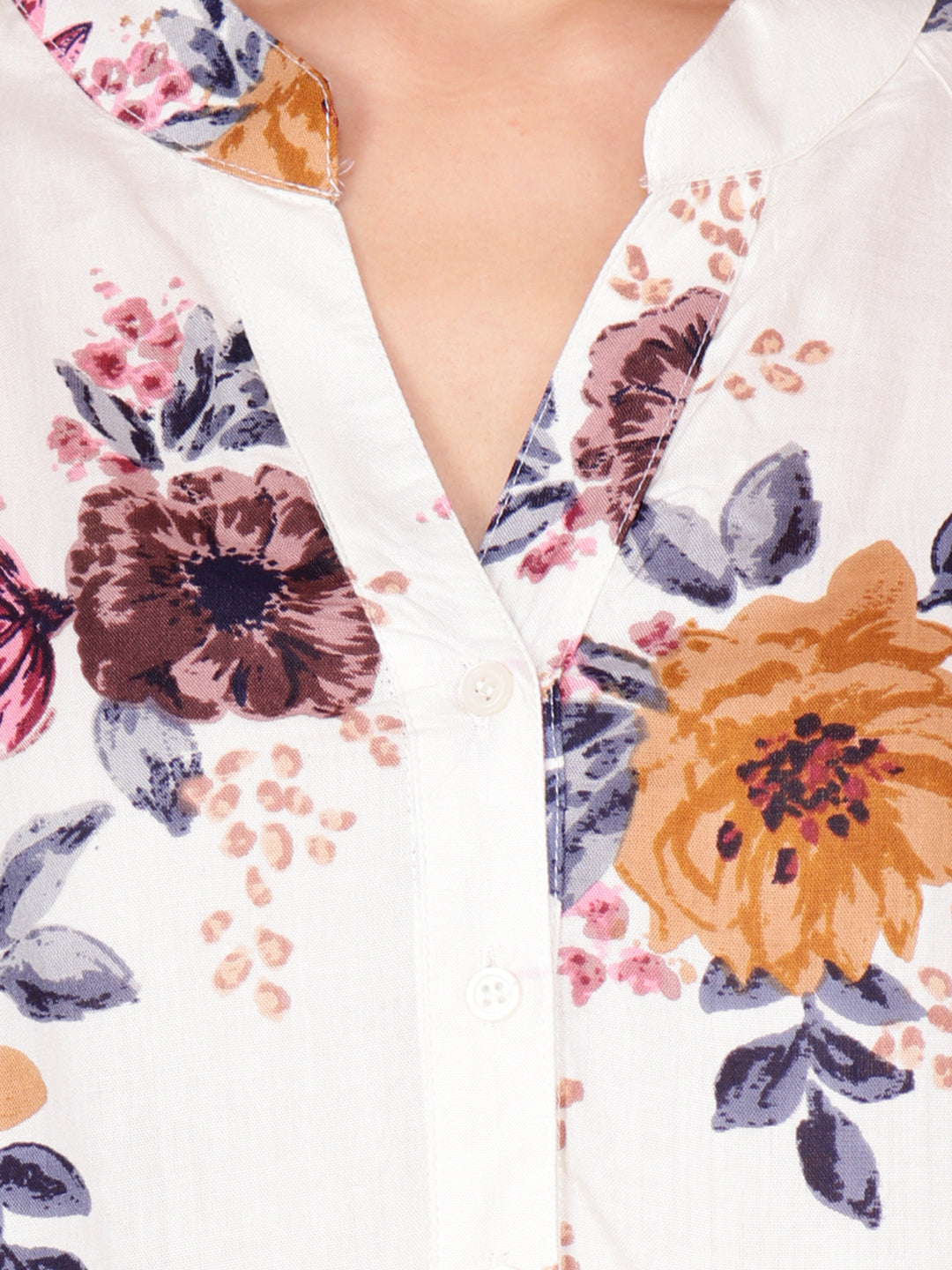 SCORPIUS Off-White printed Shirt