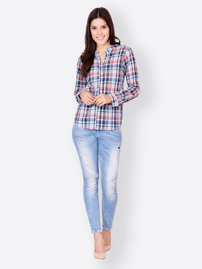 SCORPIUS MULTICOLOR CHECK SHIRT