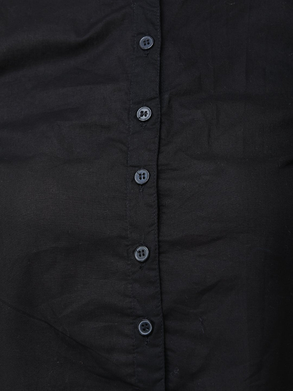 Black Solid Shirt