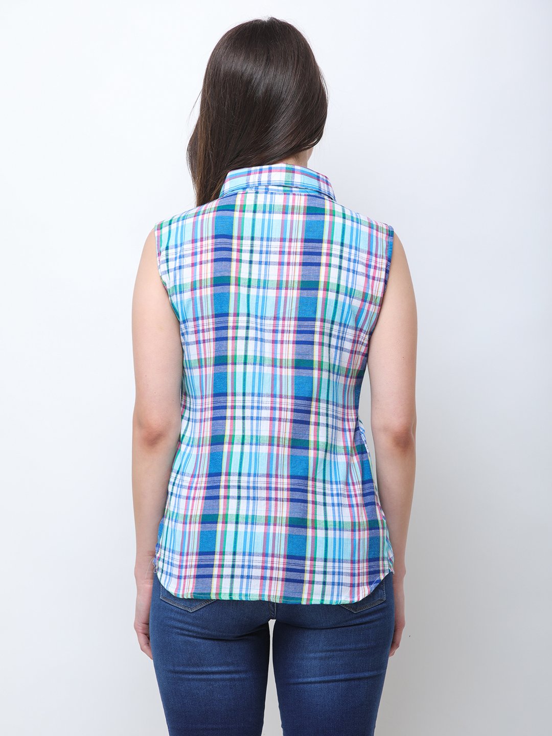 Blue Checkered Shirt