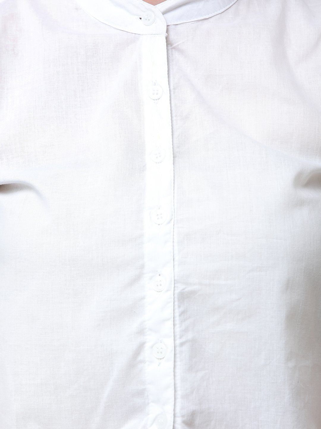 White Solid Shirt
