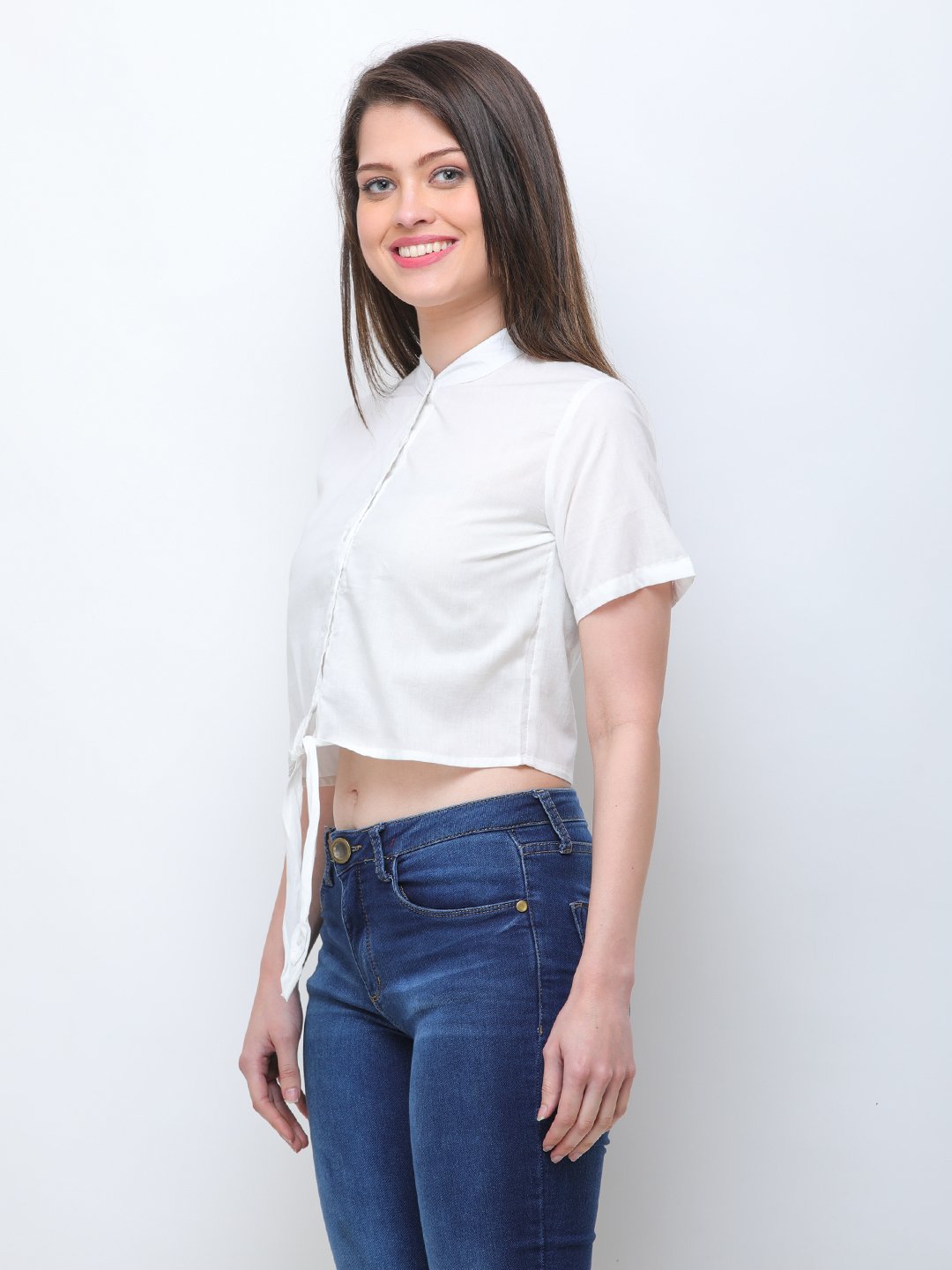 White Solid Shirt