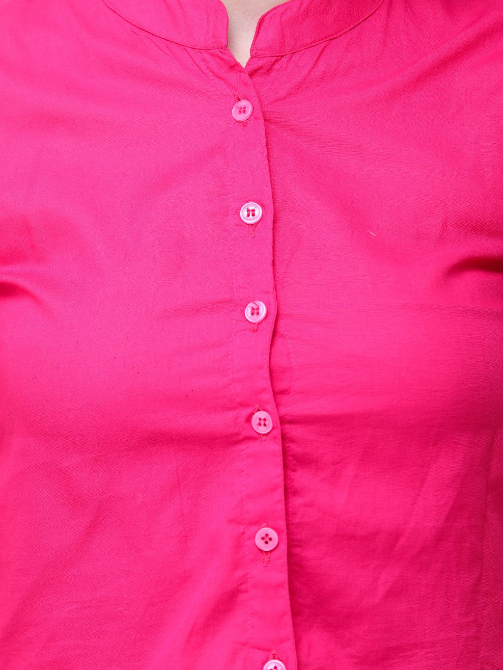 Pink Solid Shirt