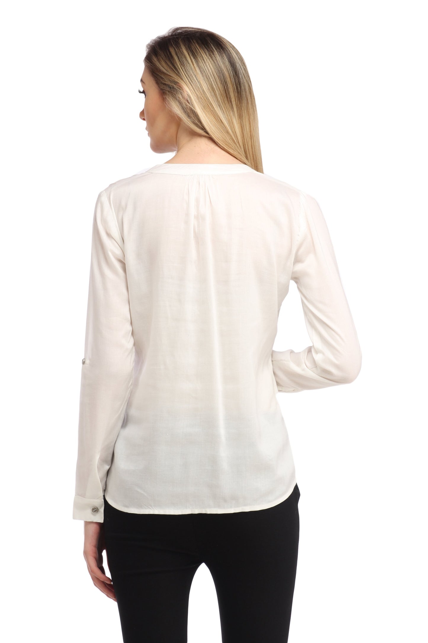 White Solid Shirt