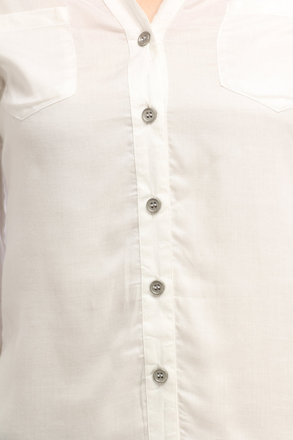 White Solid Shirt
