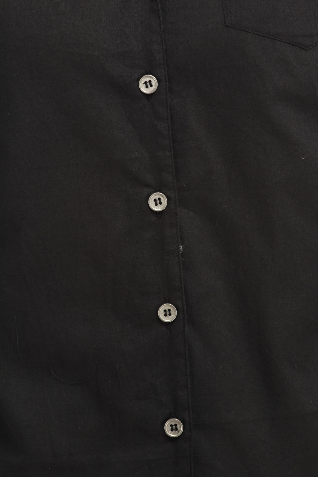 Black Solid  Shirt