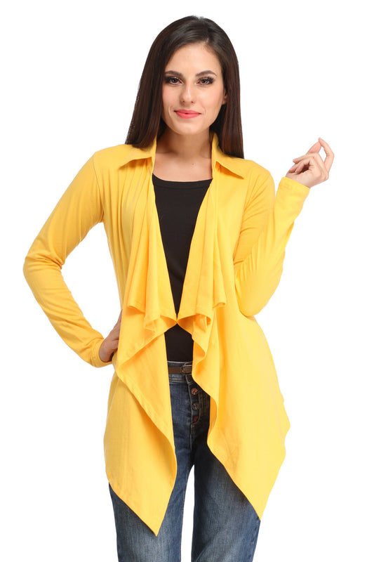 Yellow Solid Shrug