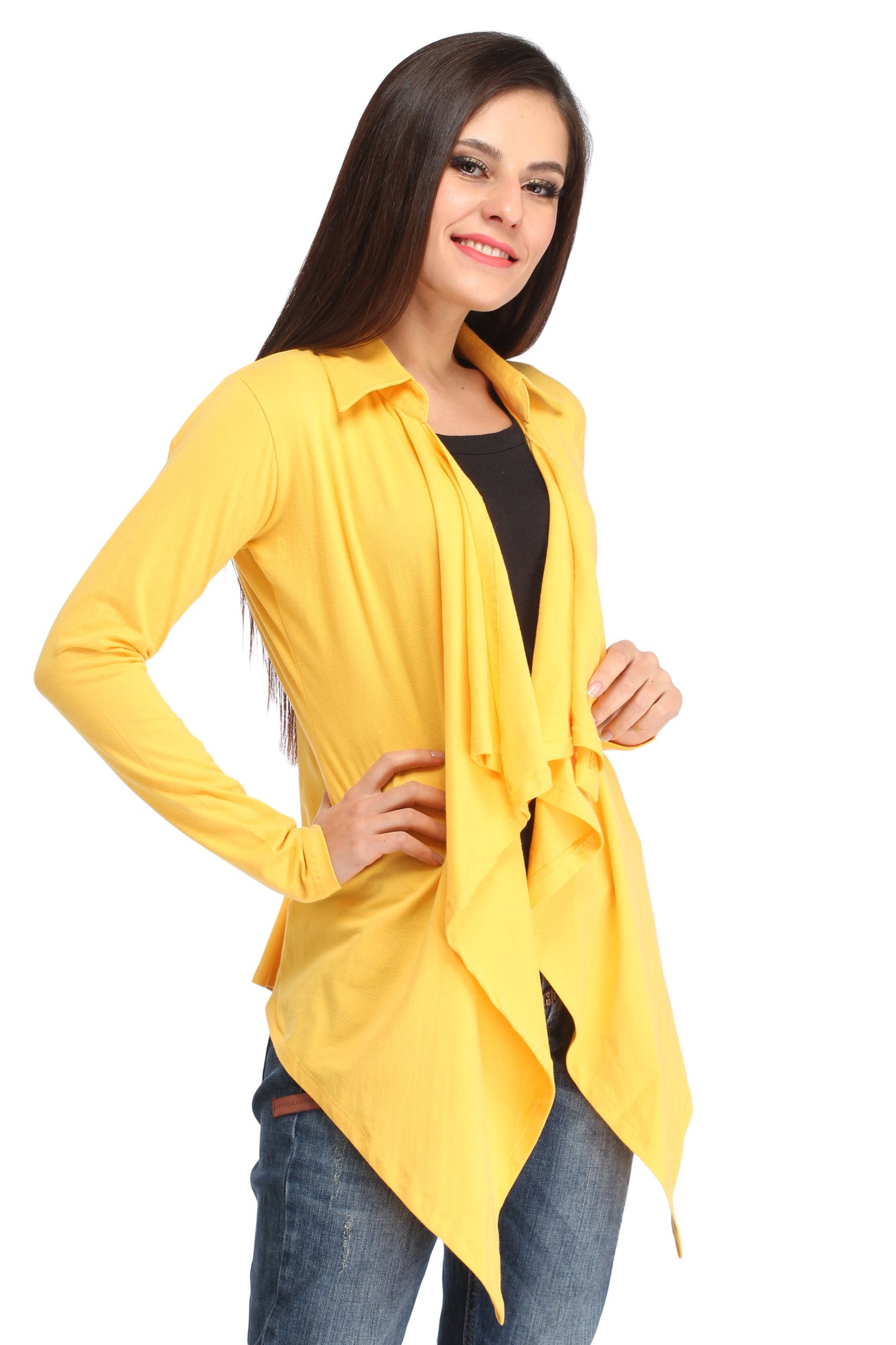 Yellow Solid Shrug