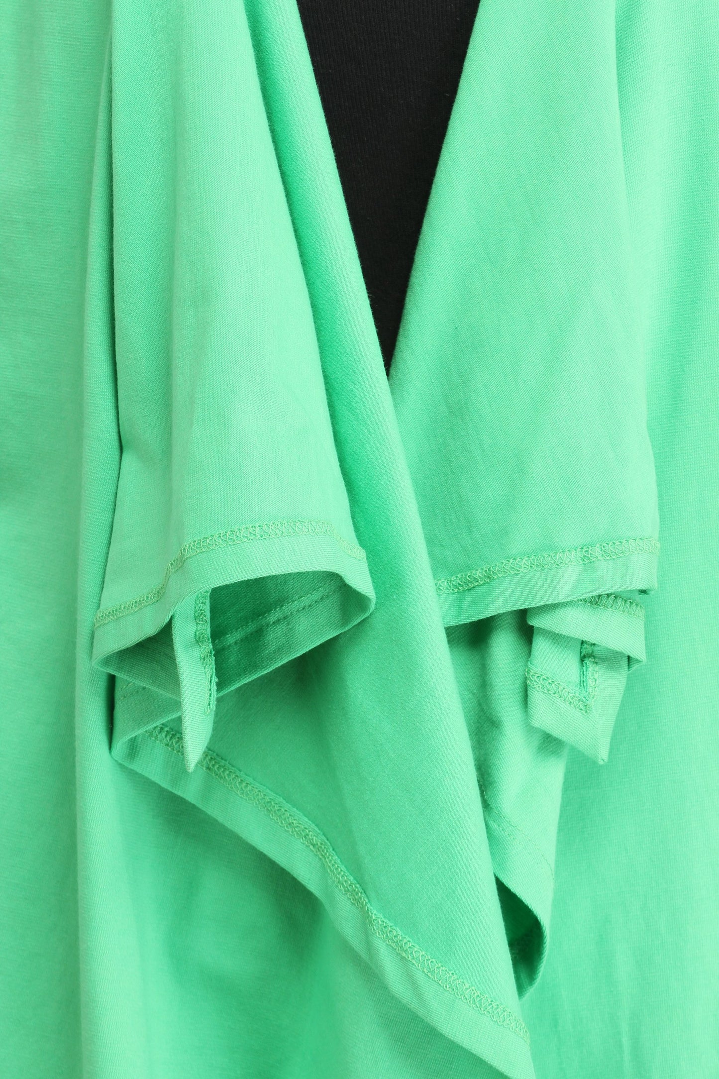 Green Solid Shrug