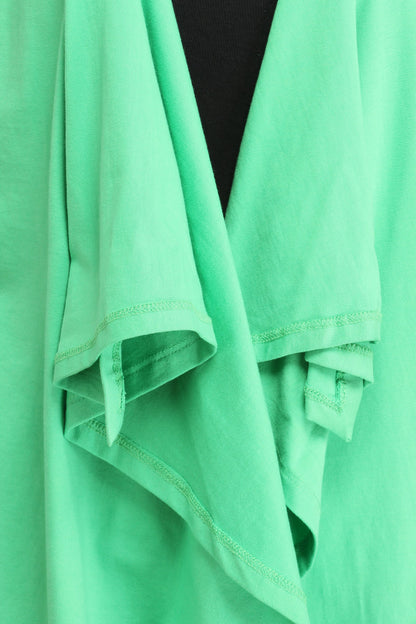 Green Solid Shrug