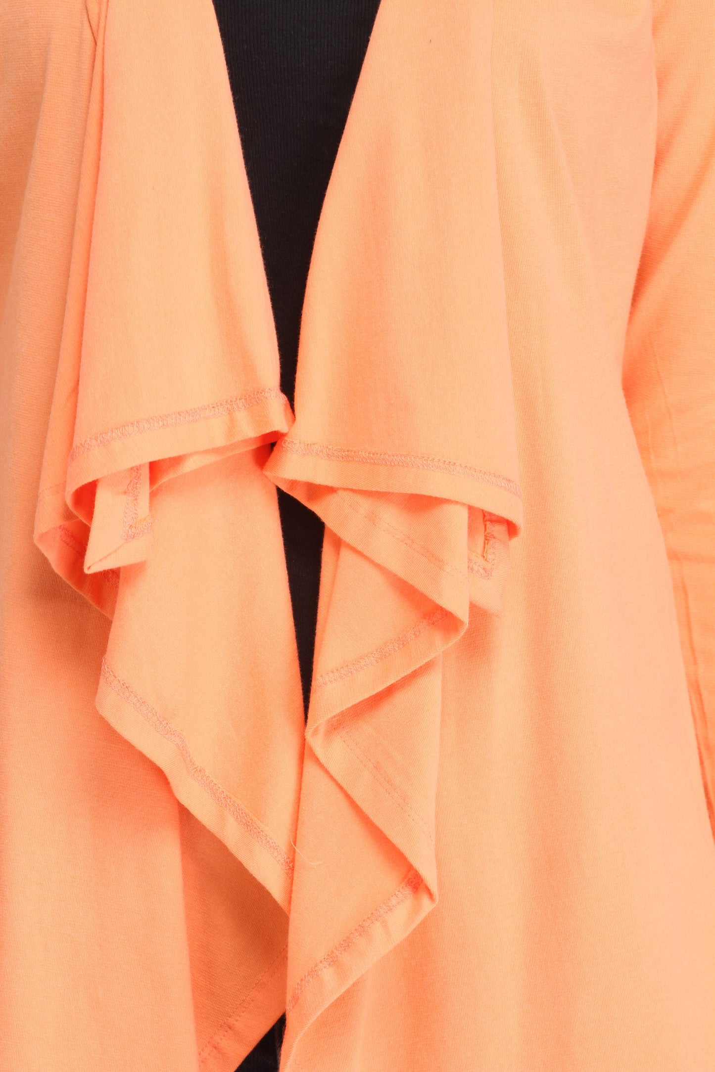Orange Solid Shrug