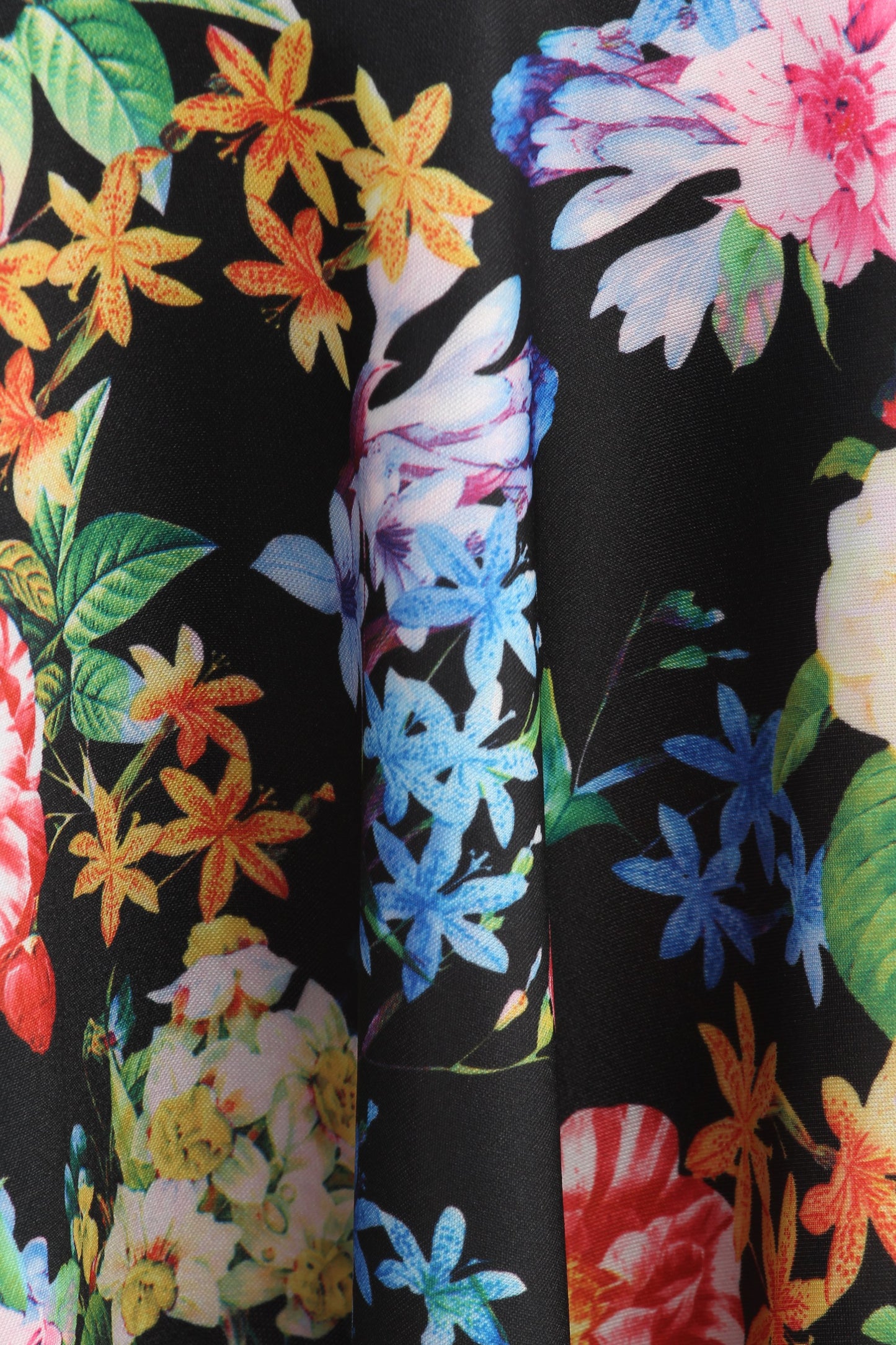 Black Printed Skirt