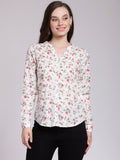 White Printed Shirt