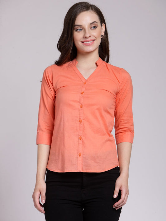 Orange Solid Top