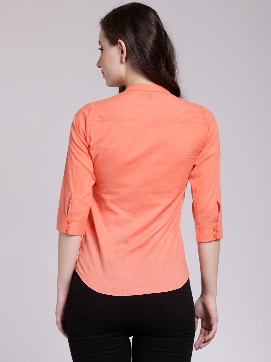 Orange Solid Top