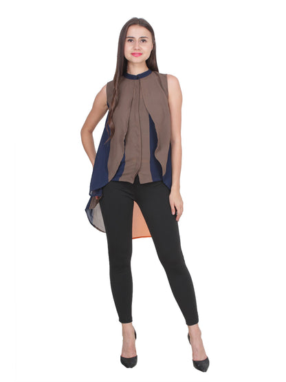 Brown Solid Shirt