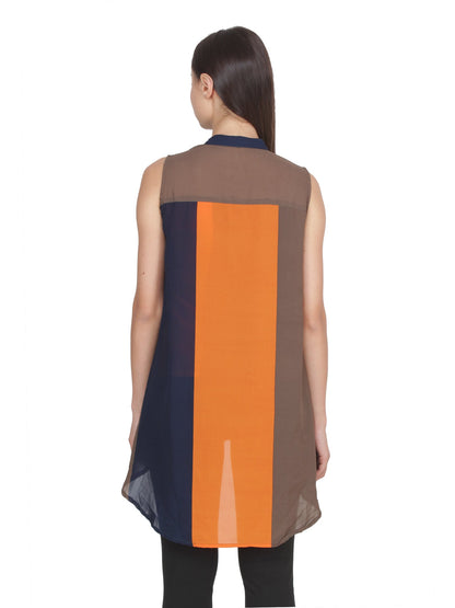 Brown Solid Shirt