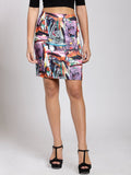 Multicolor Printed Skirt