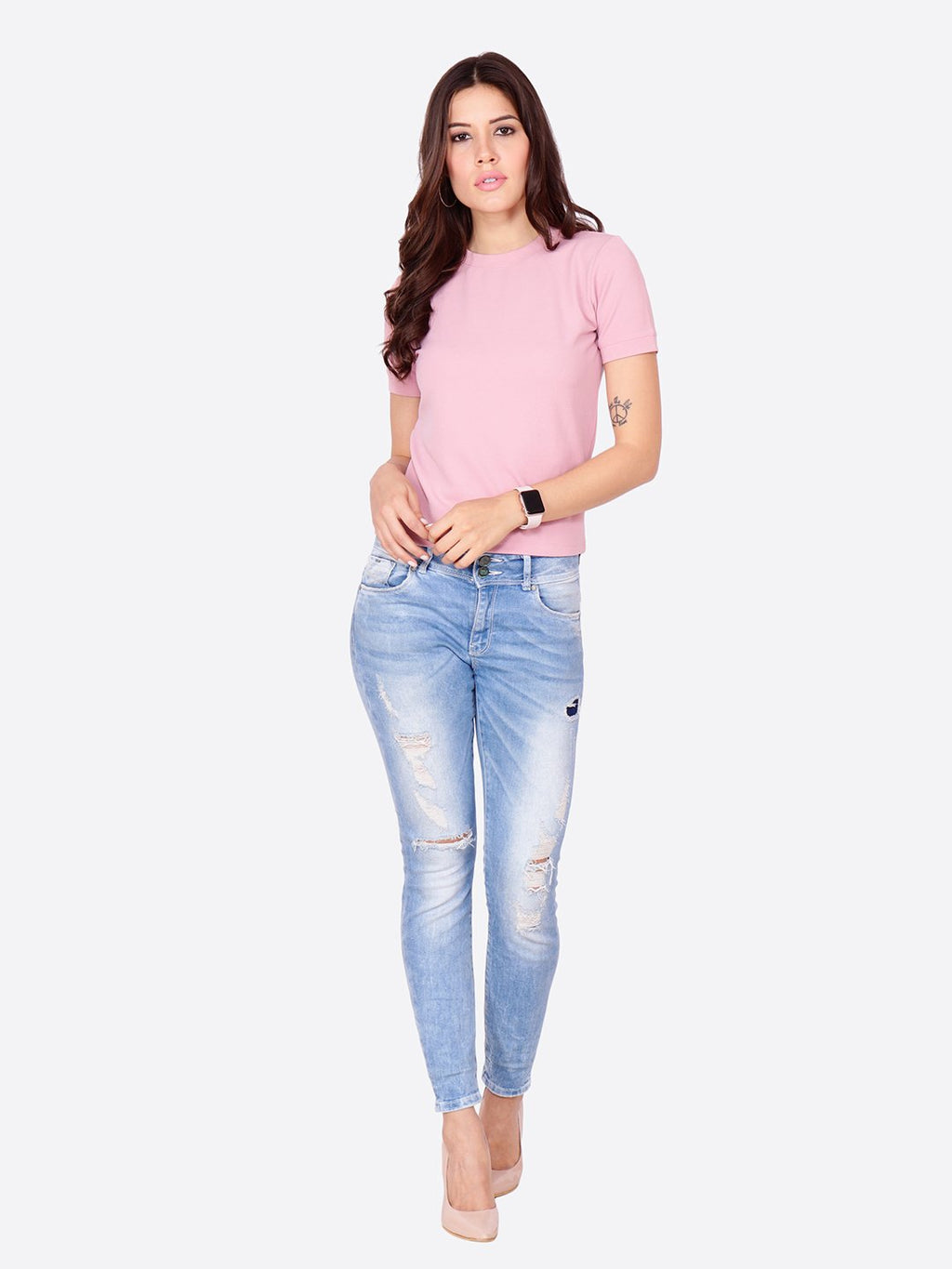 SCORPIUS SOLID PINK TOP