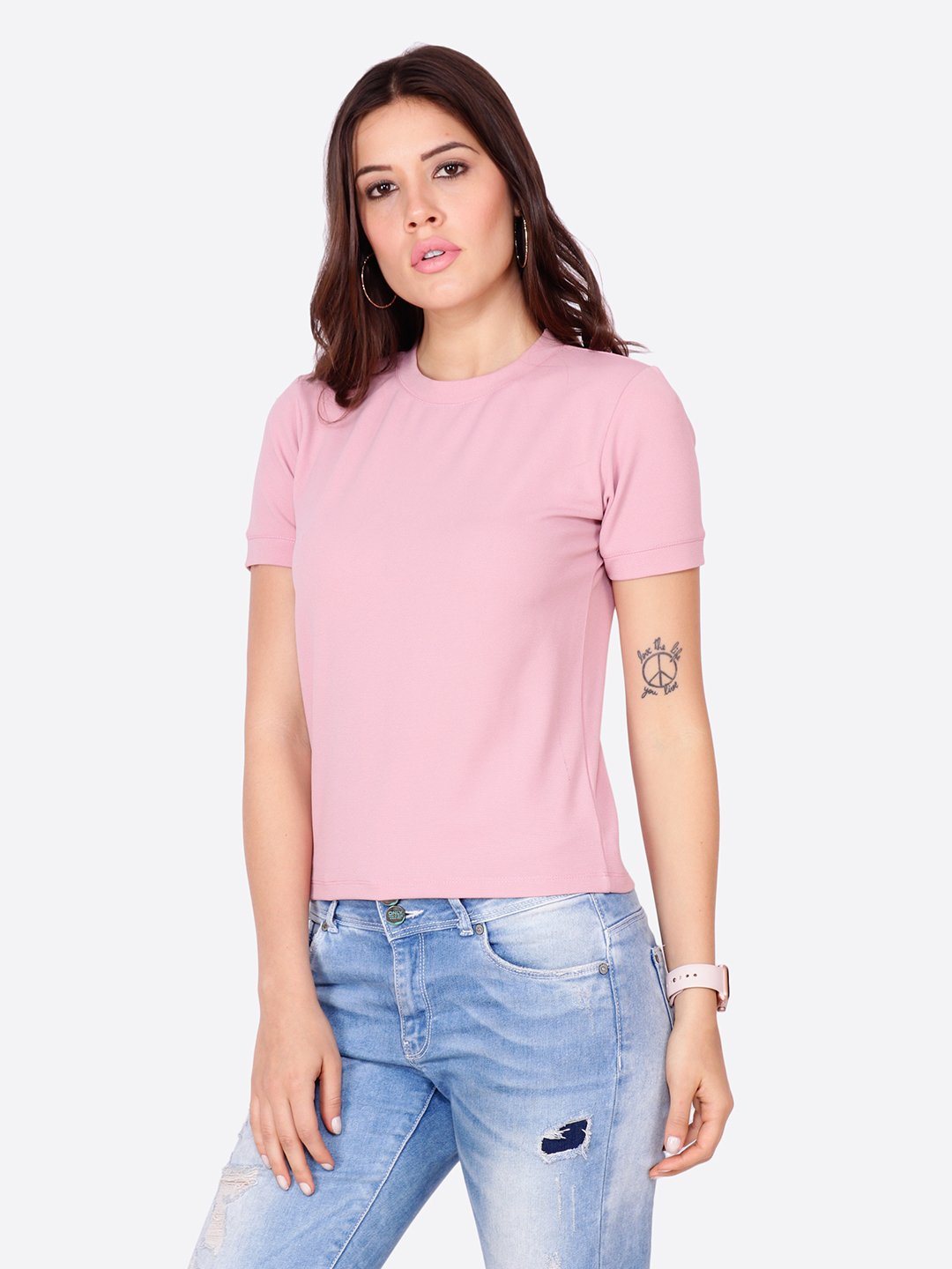 SCORPIUS SOLID PINK TOP