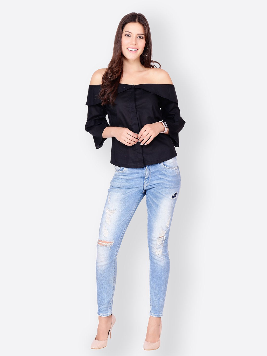 SCORPIUS SOLID BLACK TOP