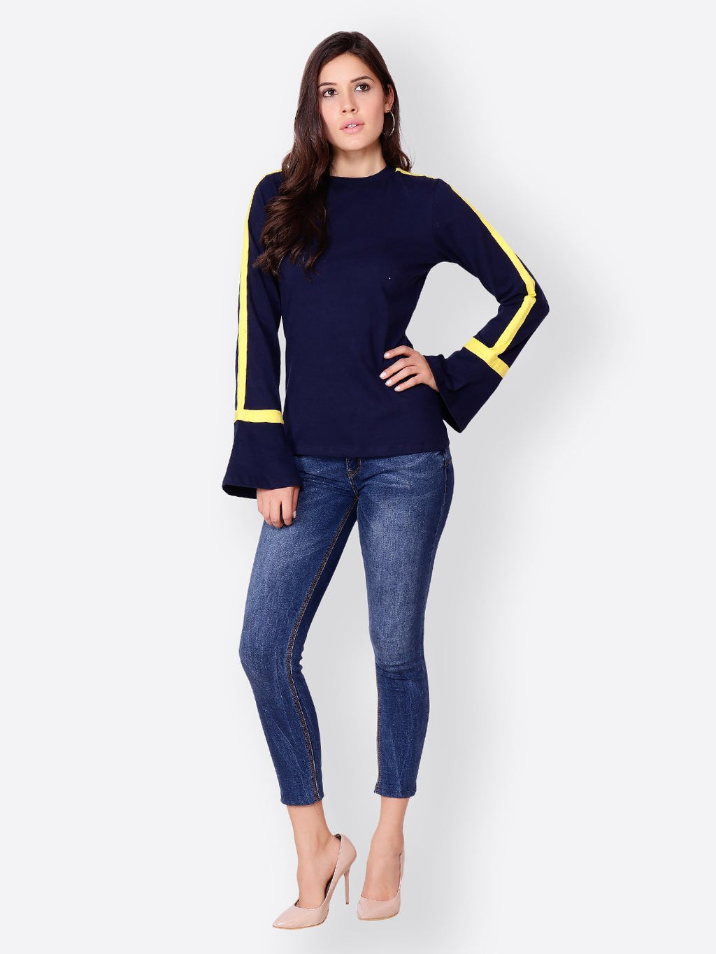 SCORPIUS SOLID NAVY TOP