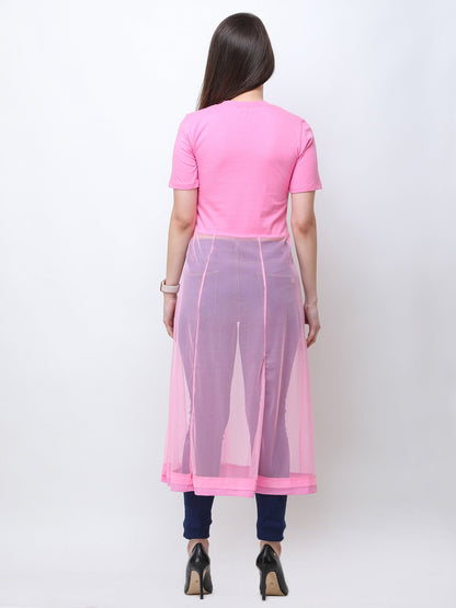 SCORPIUS Pink Net flair LONGTOP
