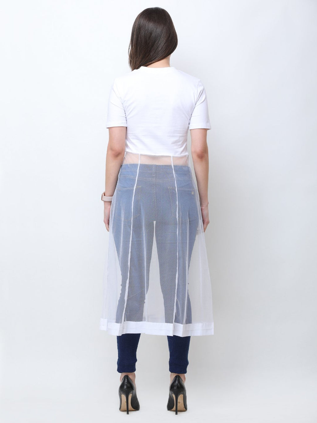 SCORPIUS White Net flair LONGTOP
