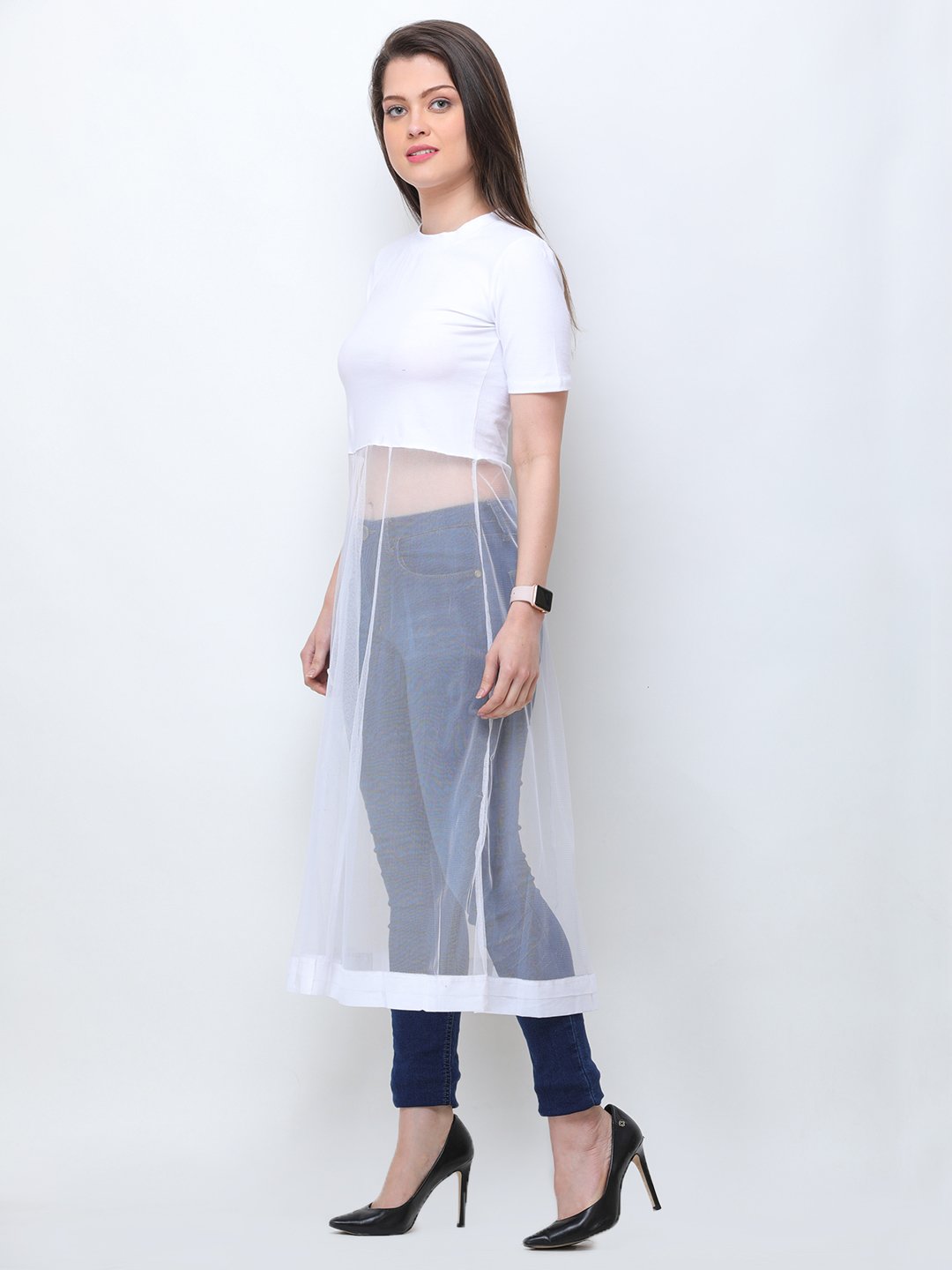 SCORPIUS White Net flair LONGTOP