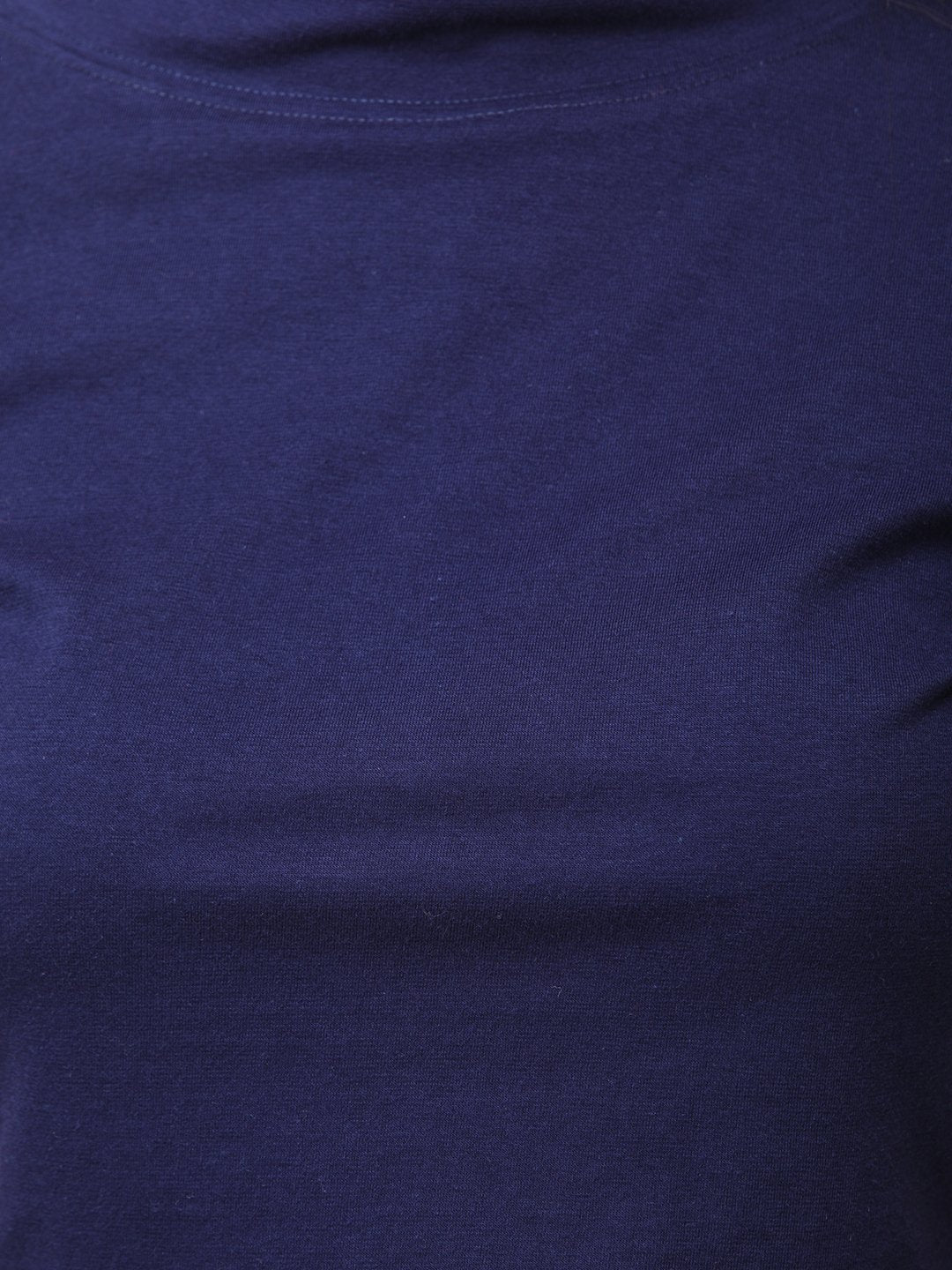 SCORPIUS NAVY HIGHNECK CROPTOP