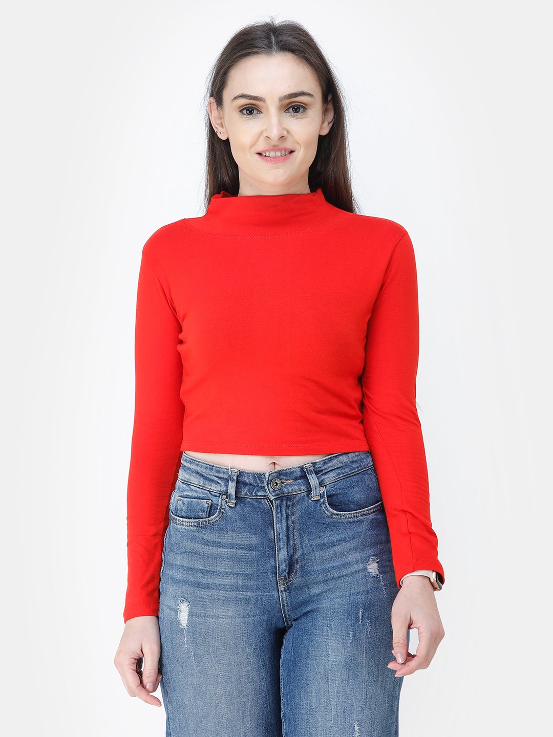 Scorpius solid red top