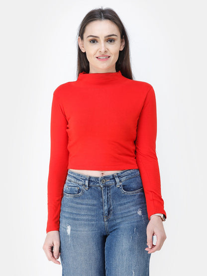 Scorpius solid red top