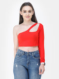 Scorpius solid red top