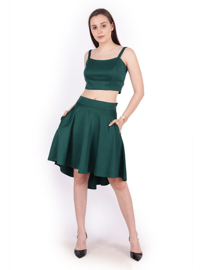 SCORPIUS Green strap Crop top