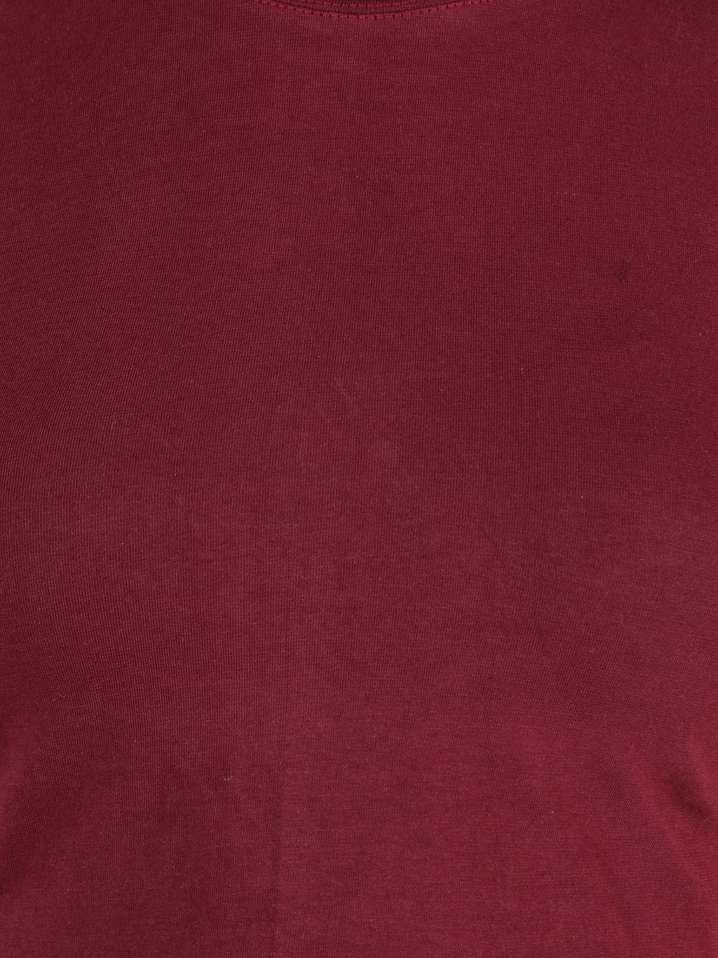 SCORPIUS Maroon Hosiery Crop top