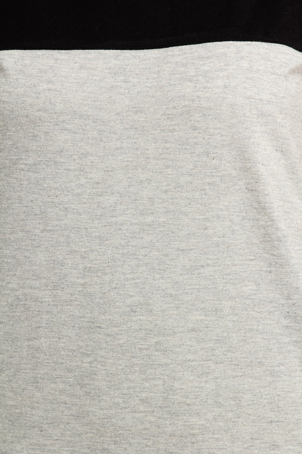 Grey and Black Solid Top