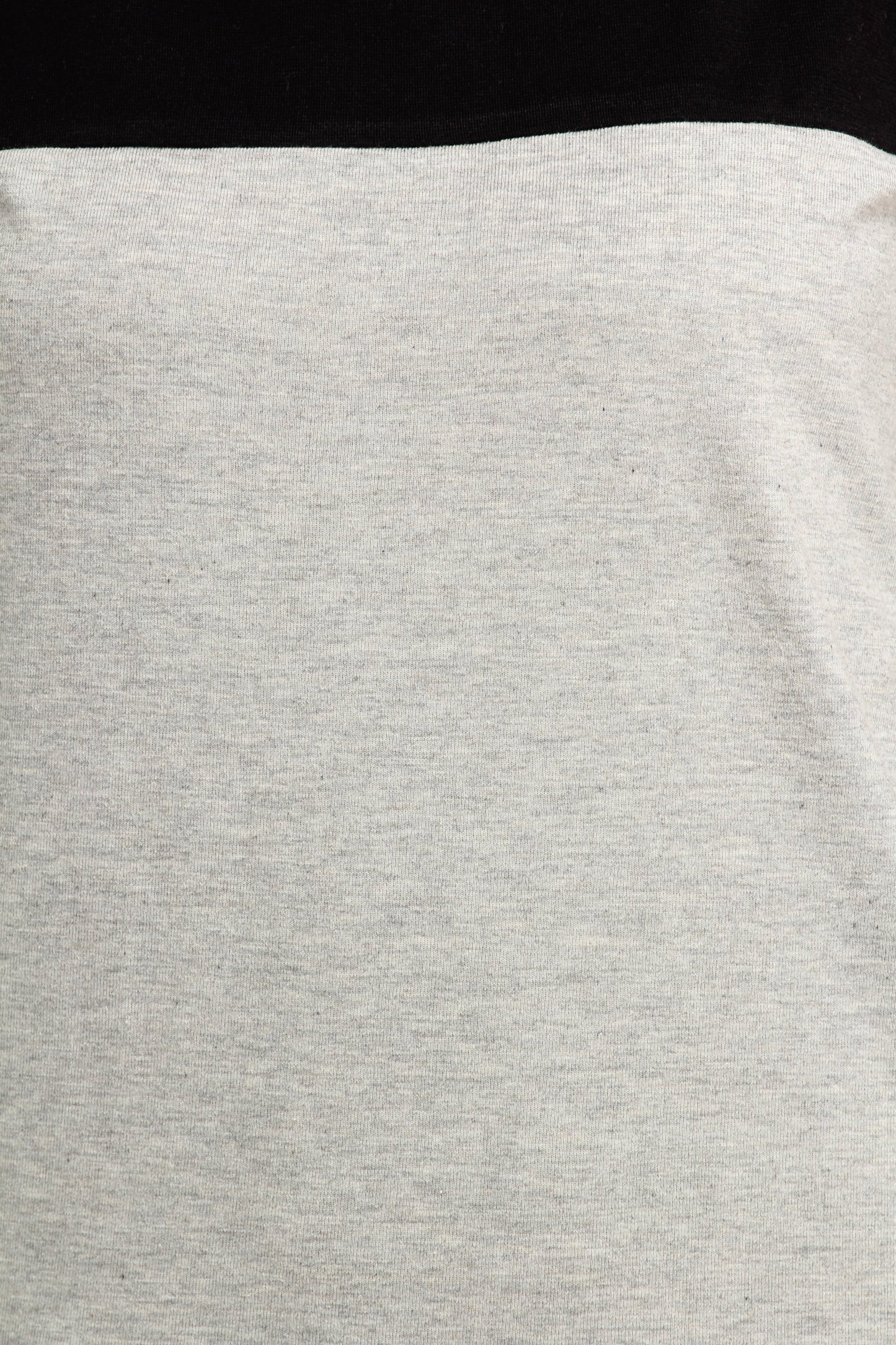 Grey and Black Solid Top