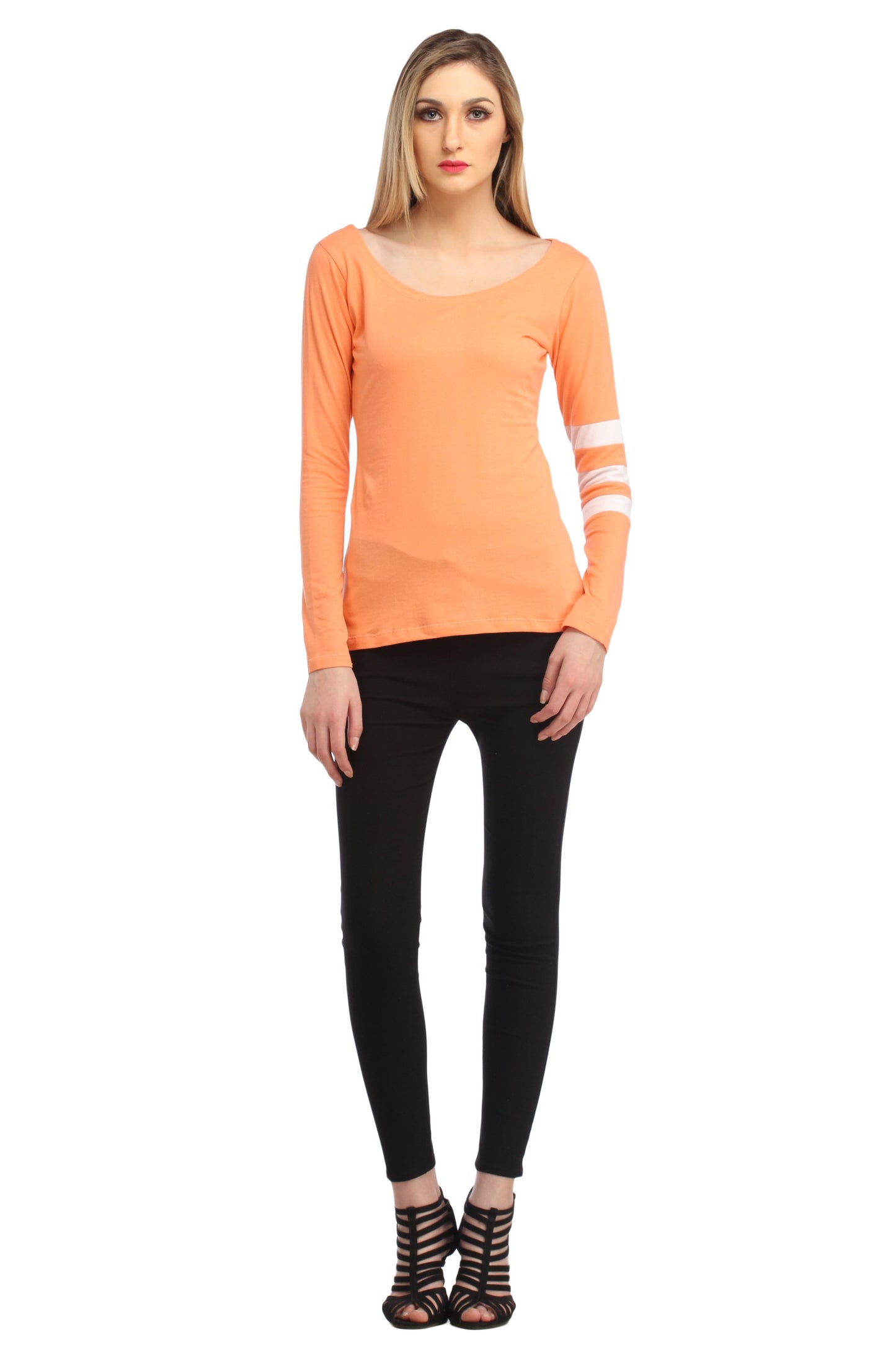 Orange Solid Top