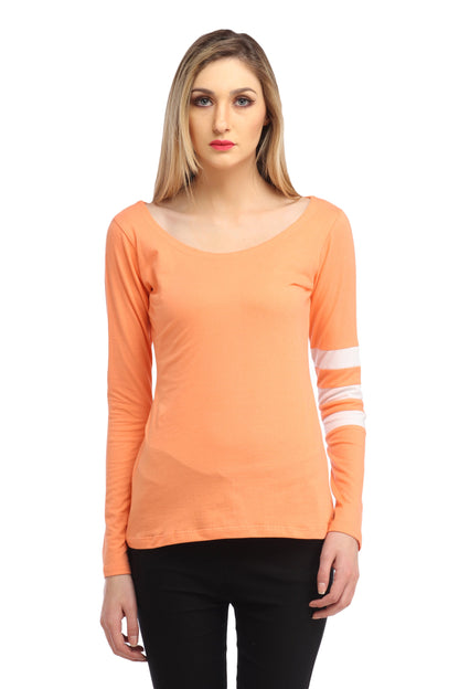 Orange Solid Top