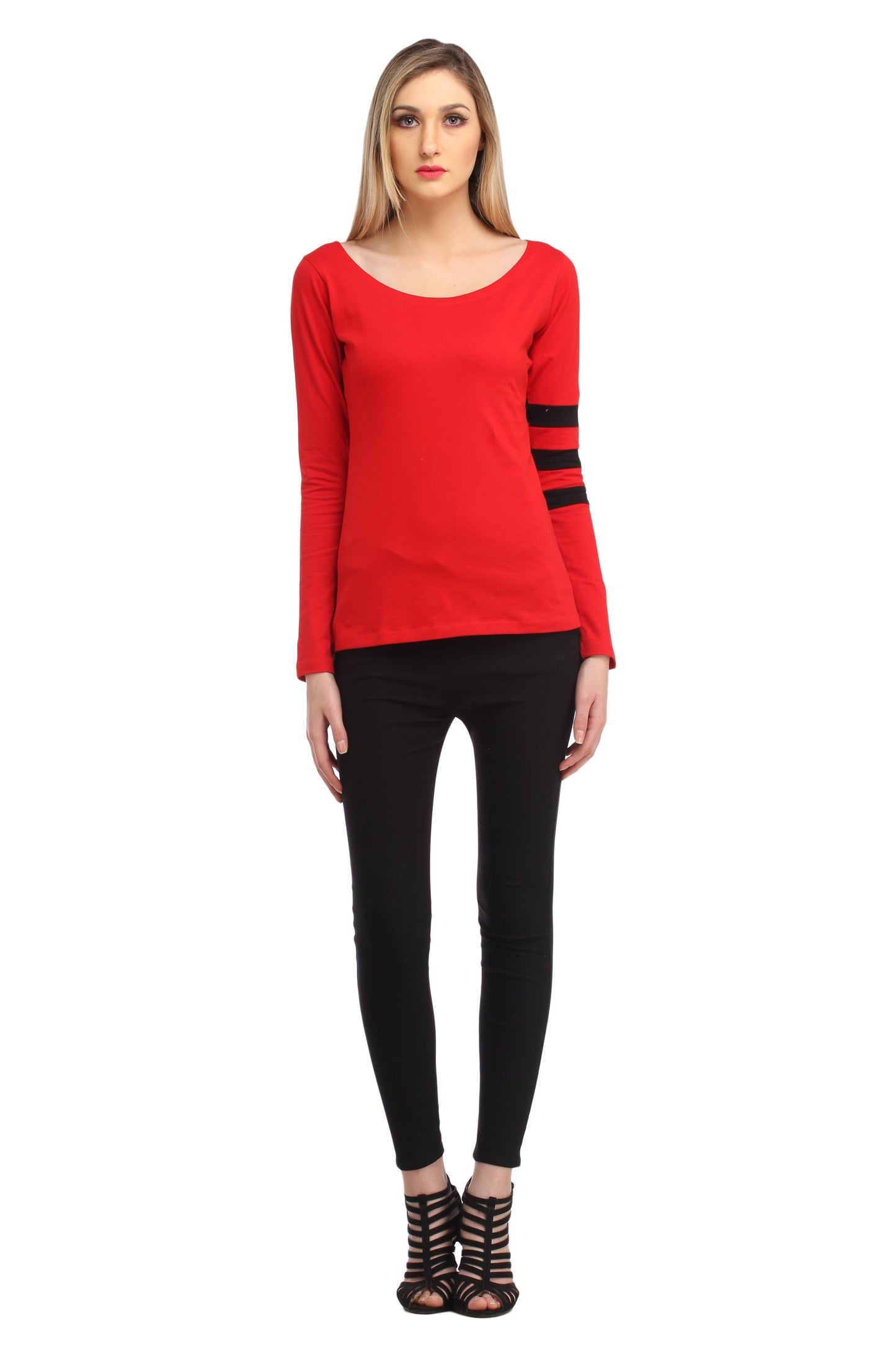 Red Solid Top