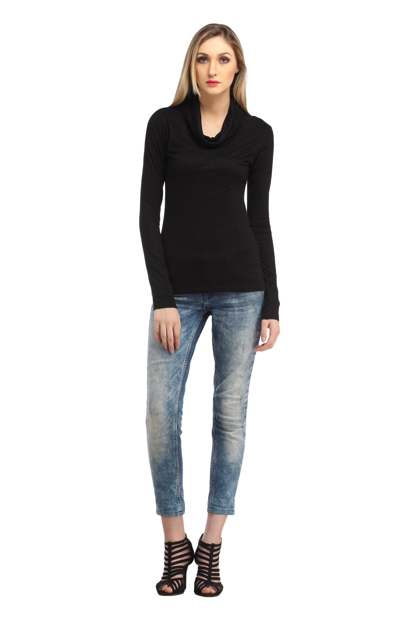 Black Solid Top