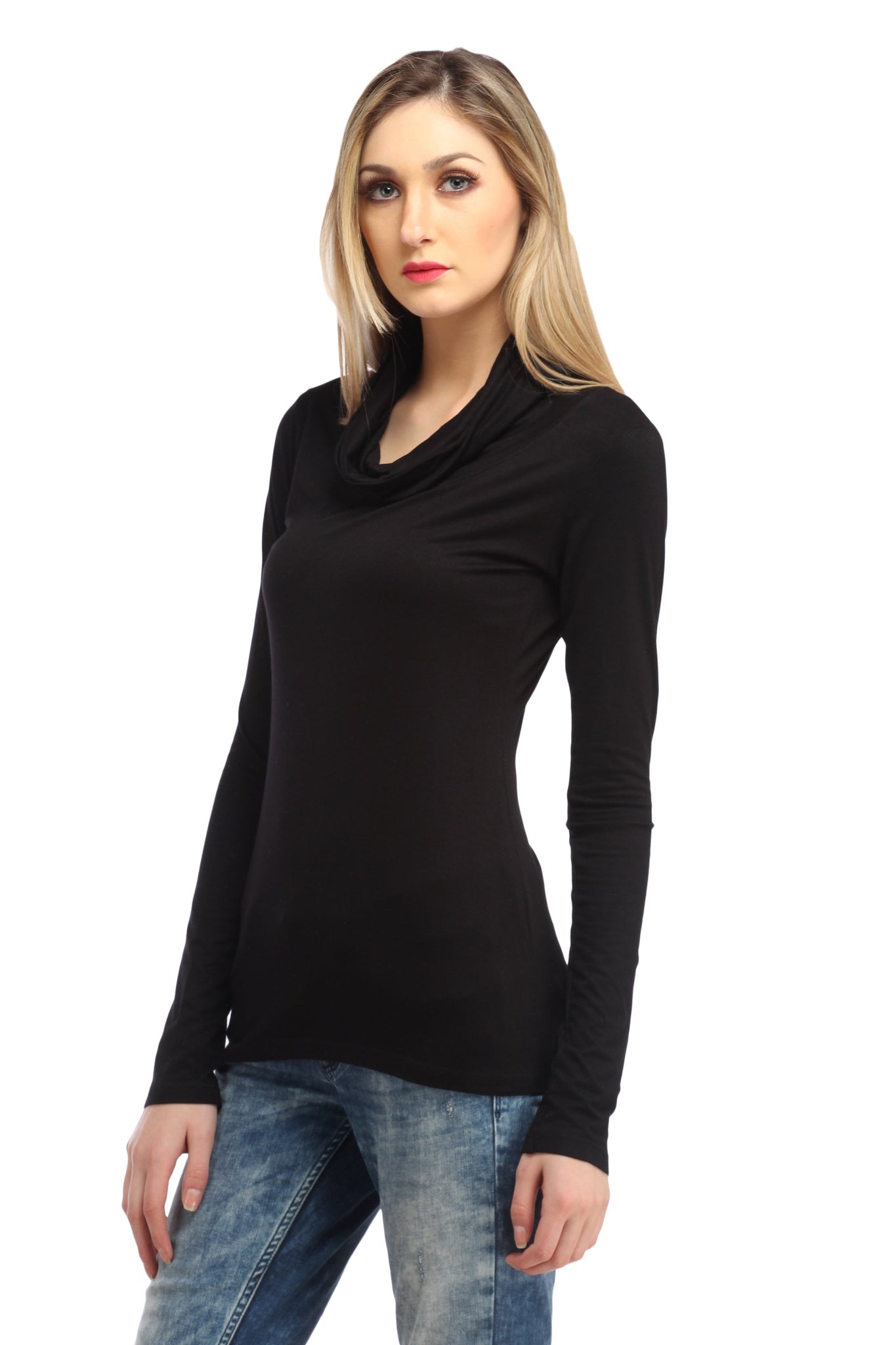 Black Solid Top