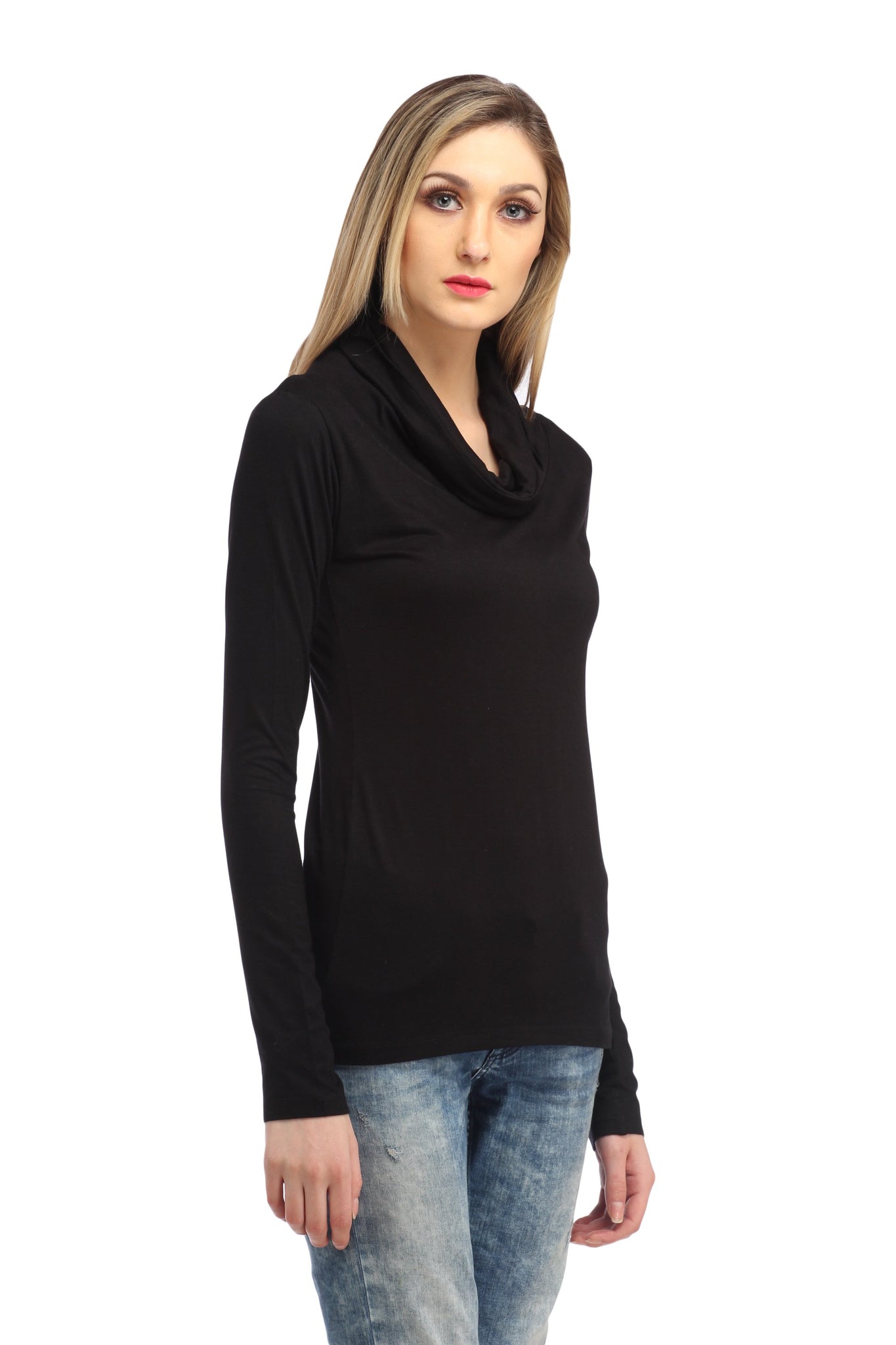 Black Solid Top