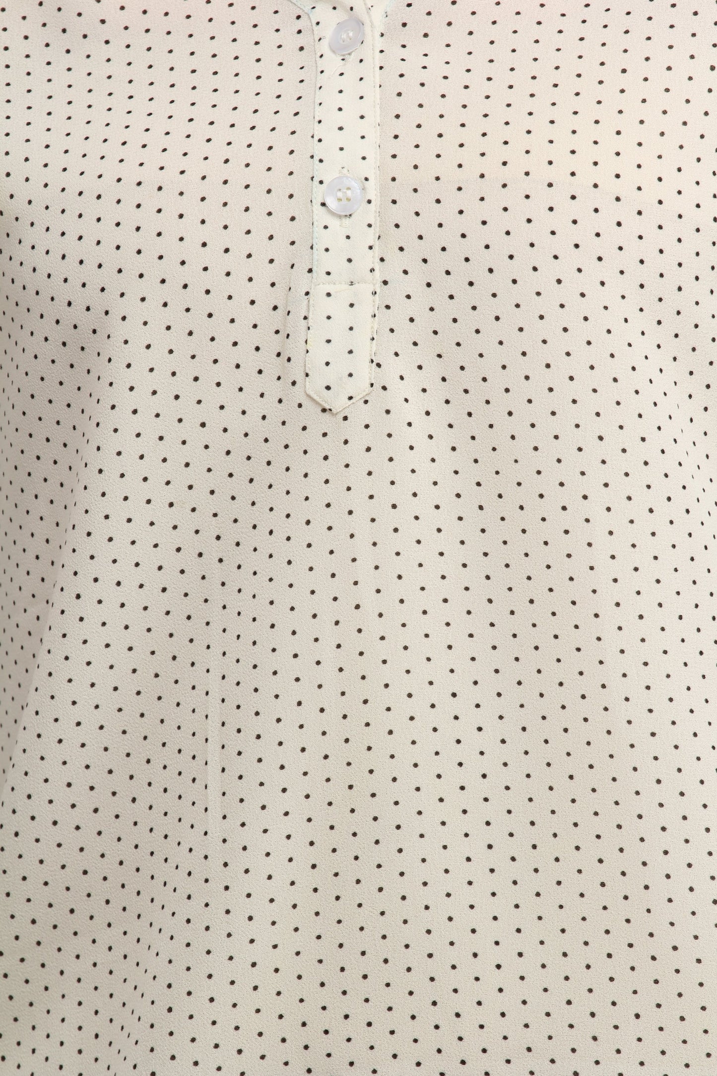 White Printed Top