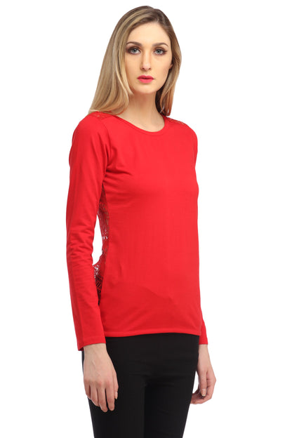 Red Solid Top