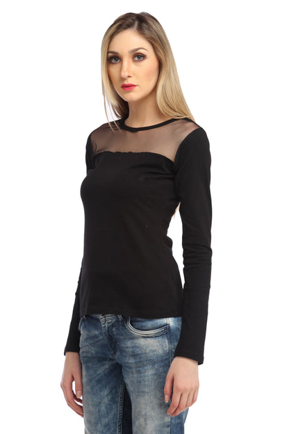 Black Solid Top