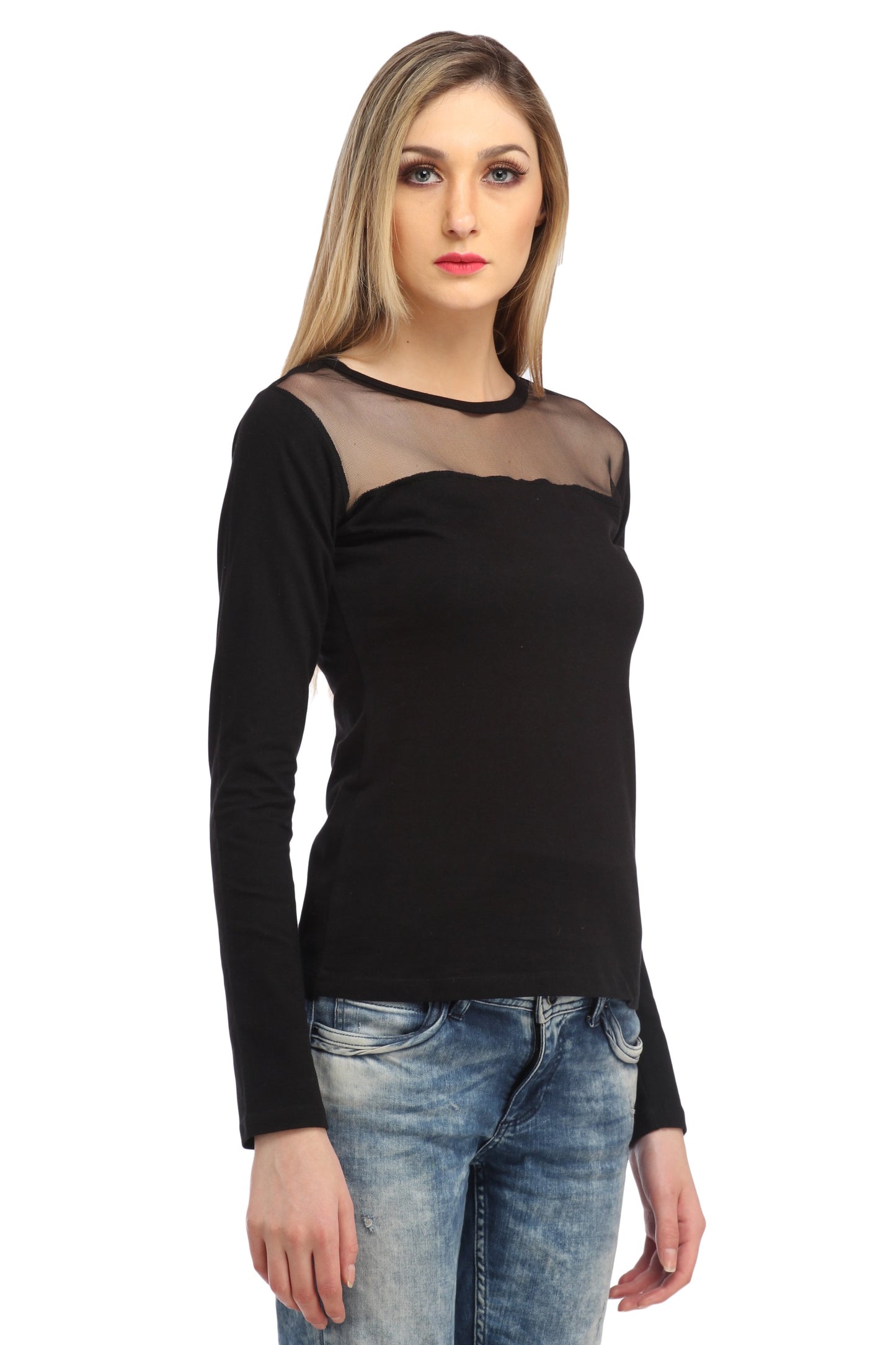 Black Solid Top