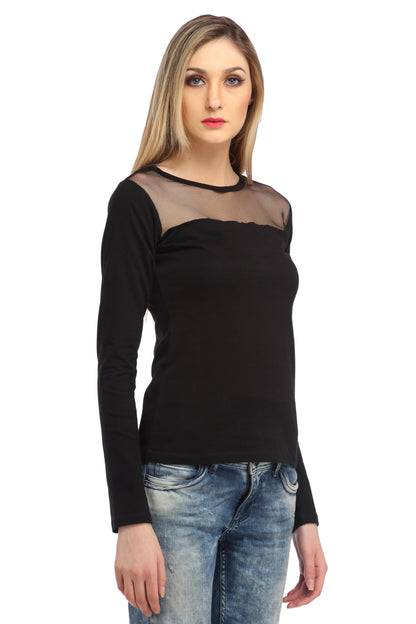 Black Solid Top