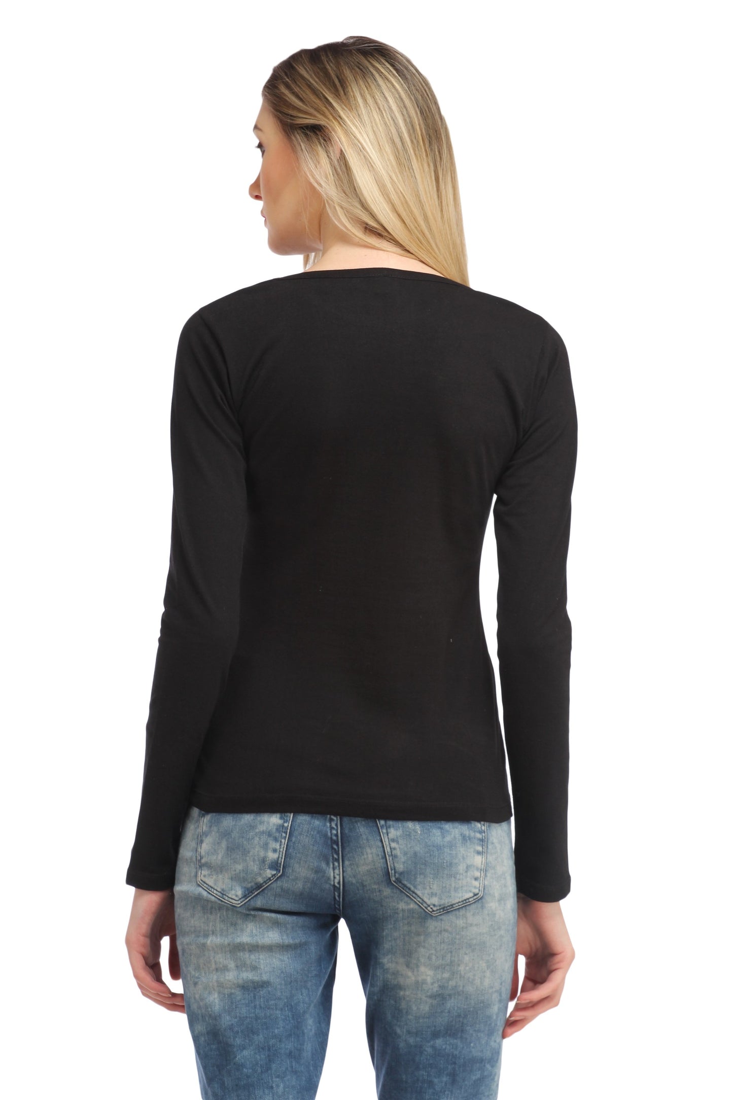 Black Solid Top